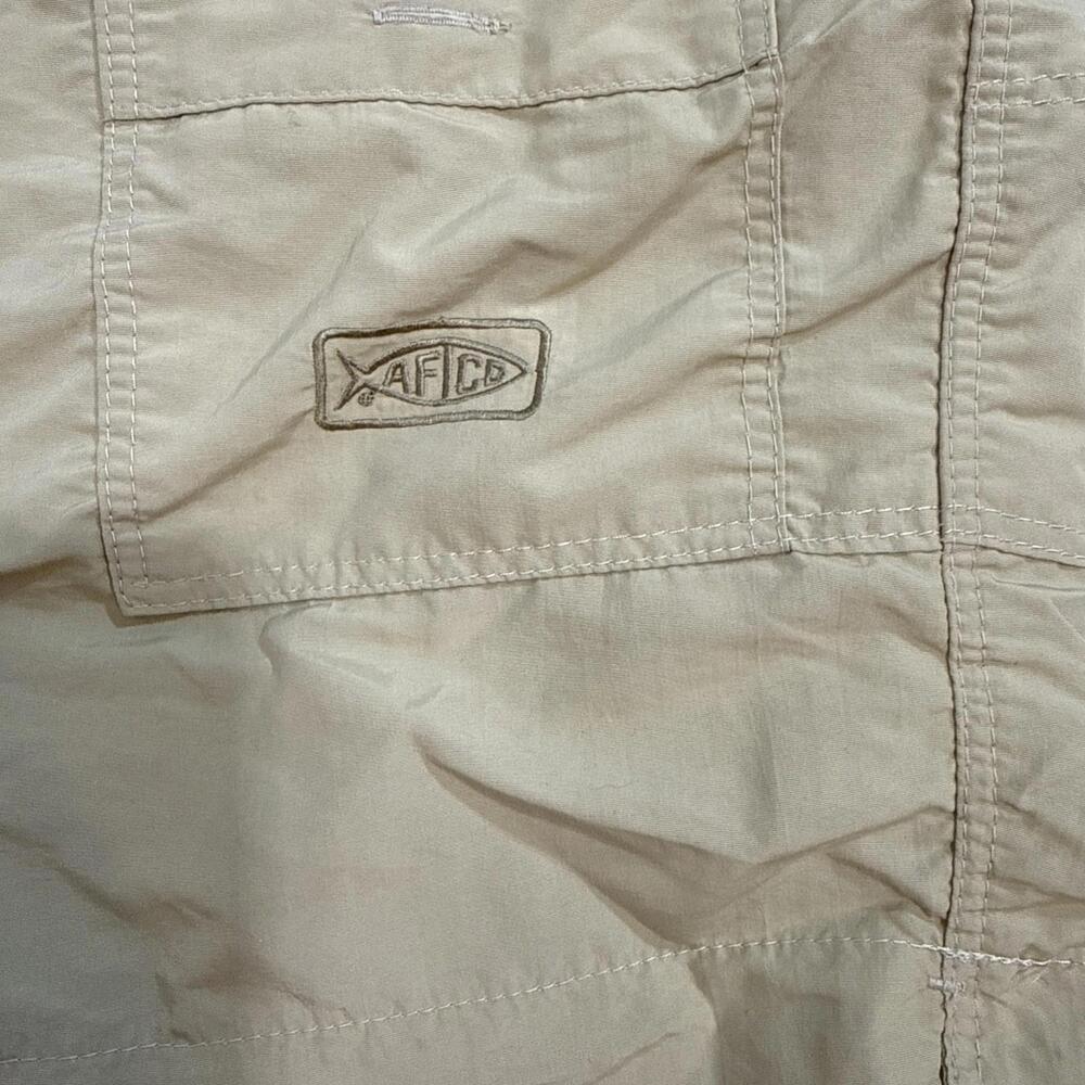 AFTCO Khaki Utility Men’s Shorts 7 inch - Picture 5 of 11